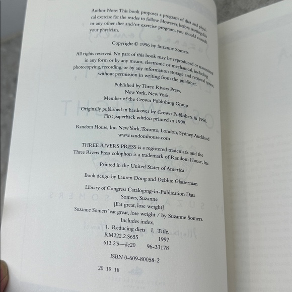 Suzanne Somers' Eat Great, Lose Weight Cookbook - Picture 5 of 7